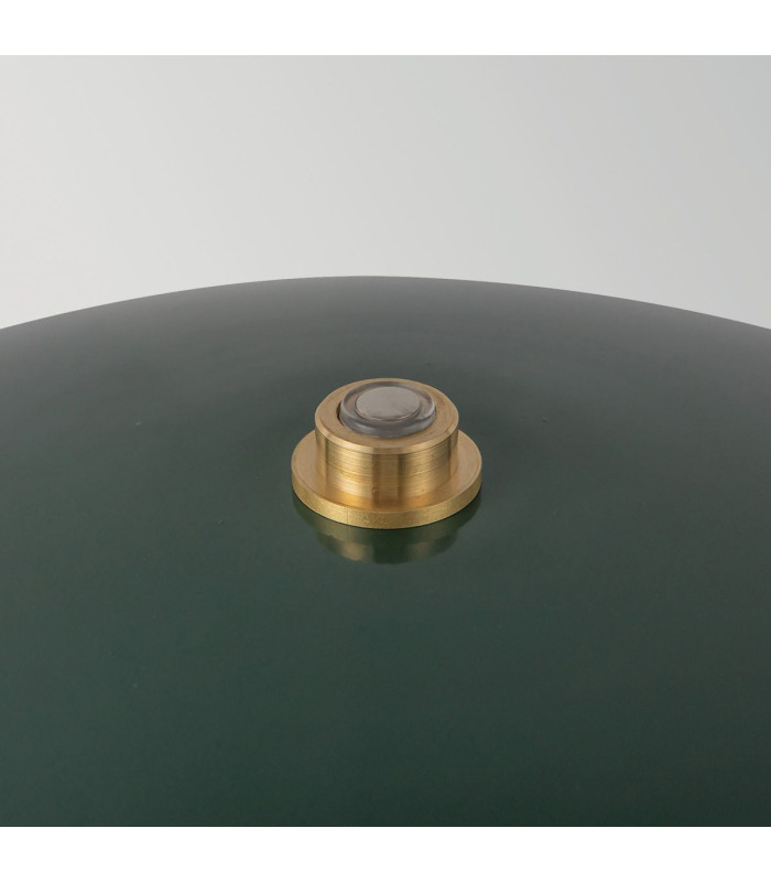 Poppy Integrated LED Medium Table Lamp Pine Green 3000K-6