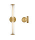 Elin Integrated LED Wall Light Lacquered Brass 3000K IP44-6