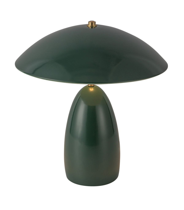 Poppy Integrated LED Medium Table Lamp Pine Green 3000K-7