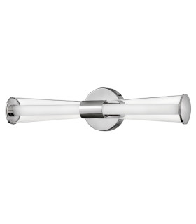 Elin Integrated LED Wall Light Polished Chrome 3000K IP44-1