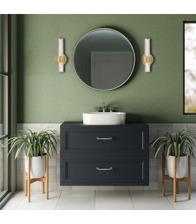 Georgette Small Integrated LED Wall Light Laquered Brass 3000K IP44-2
