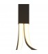 Semi Flush Ceiling Tall 40W LED 2800K, 3200lm, Dimmable Brown Oxide, Frosted Acrylic - 4