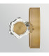 Georgette Small Integrated LED Wall Light Laquered Brass 3000K IP44-6