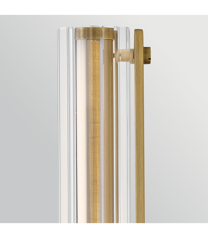 Georgette Small Integrated LED Wall Light Laquered Brass 3000K IP44-7
