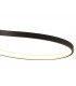 Semi Flush Ceiling Tall 40W LED 2800K, 3200lm, Dimmable Brown Oxide, Frosted Acrylic - 7
