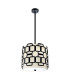 Sabina 3 Light Pendant Light Black-1