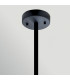 Sabina 3 Light Pendant Light Black-5