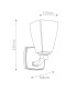 Marant Wall Light Champagne Bronze 3000K IP44-3