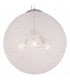 Globe Ceiling Pendant 30cm Round 1 x E27, Chrome - 3