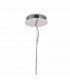Globe Ceiling Pendant 30cm Round 1 x E27, Chrome - 4
