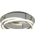 Flush 30W LED 3000K, 2500lm, Dimmable Silver, Polished Chrome, White Acrylic - 3