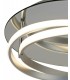Flush 30W LED 3000K, 2500lm, Dimmable Silver, Polished Chrome, White Acrylic - 4