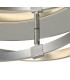 Flush 30W LED 3000K, 2500lm, Dimmable Silver, Polished Chrome, White Acrylic - 5