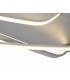 Flush LED Light 25W, 1900lm, 3000K Dimmable Polished Chrome, White Acrylic - 6