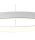 Dimmable Ring Ceiling Pendant 90cm Round 60W LED 3000K, 4200lm, White - 5