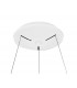 Dimmable RIng Ceiling Pendant 65cm Round 50W LED 3000K, 3500lm, White - 3