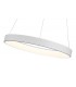 Dimmable RIng Ceiling Pendant 65cm Round 50W LED 3000K, 3500lm, White - 4