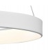 Dimmable RIng Ceiling Pendant 65cm Round 50W LED 3000K, 3500lm, White - 7