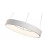 Dimmable Ring Ceiling Pendant 45cm Round 30W LED 3000K, 2100lm, White - 4
