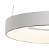 Dimmable Ring Ceiling Pendant 45cm Round 30W LED 3000K, 2100lm, White - 5