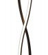XL Floor Lamp 28W LED 2800K, 2200lm, Dimmable Frosted Acrylic, Brown Oxide - 4