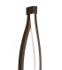 XL Floor Lamp 28W LED 2800K, 2200lm, Dimmable Frosted Acrylic, Brown Oxide - 5
