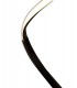 XL Floor Lamp 20W LED 2800K, 1800lm, Dimmable Frosted Acrylic, Brown Oxide - 3