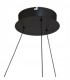 Ceiling Pendant 60W LED 2800K, 4500lm, Brown Oxide, White Acrylic - 3