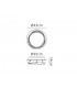 Flush 30W LED 2800K, 2500lm, Dimmable, Brown Oxide, White Acrylic - 2