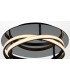 Flush 30W LED 2800K, 2500lm, Dimmable, Brown Oxide, White Acrylic - 3