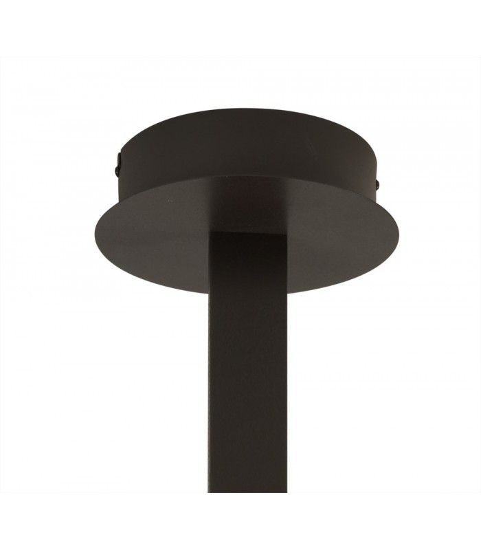 Semi Flush Ceiling 40W LED 2800K, 3200lm, Frosted Acrylic, Brown Oxide - 3