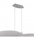 Ceiling Pendant 6 Light GU10, Chrome , White - 4