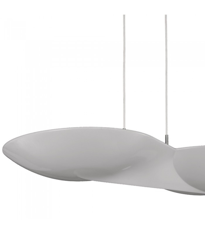 Ceiling Pendant 6 Light GU10, Chrome , White - 5