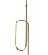 Ceiling Cluster Pendant 3 Light E27, Gold - 4
