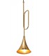 Ceiling Cluster Pendant 3 Light E27, Gold - 6