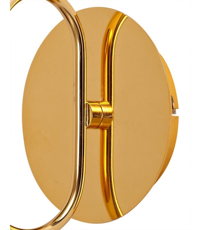 Wall Light 1 x E27, Gold - 3