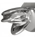 Wall Light 1 x 6W LED 3000K, 500lm, Chrome - 4