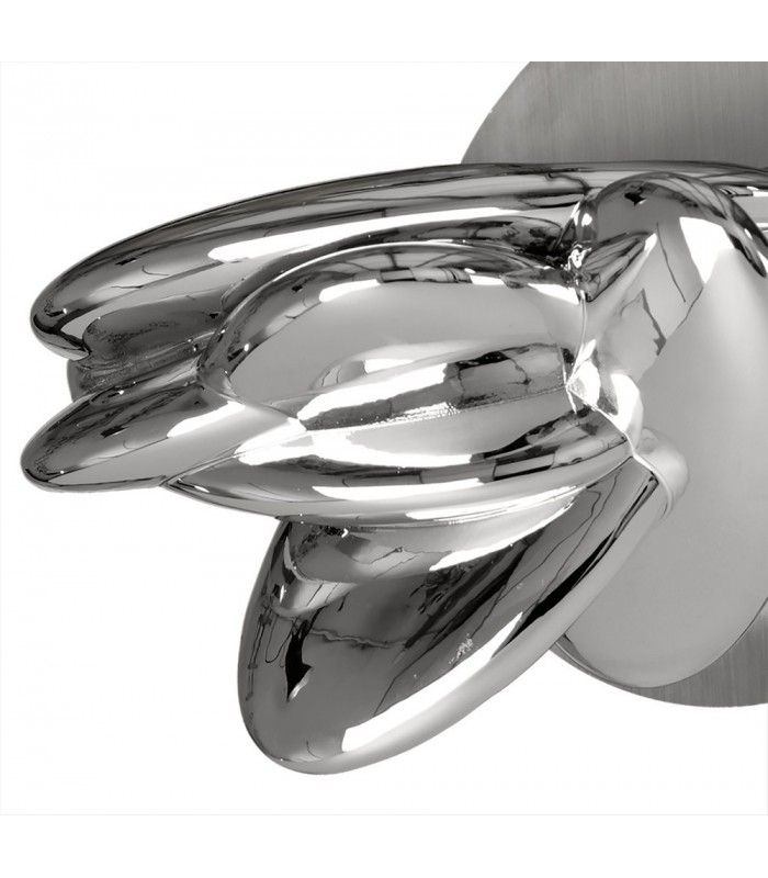 Wall Light 1 x 6W LED 3000K, 500lm, Chrome - 4