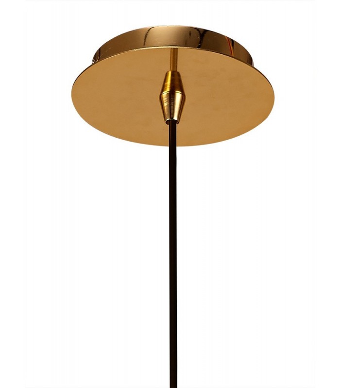 Ceiling Pendant 1 Light E27, Gold - 3