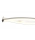 Ceiling 70.5cm Round 42W 3000K, 3700lm, Dimmable, Silver, Frosted Acrylic, Polished Chrome - 6
