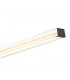 Ceiling 70.5cm Round 42W 3000K, 3700lm, Dimmable, Silver, Frosted Acrylic, Polished Chrome - 10