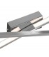 Wall Lamp 20W LED 3000K, 1750lm, Polished Chrome, White, Frosted Acrylic - 3