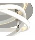 Flush Ceiling Light 30W LED 3000K, 2500lm, White, White Acrylic - 5