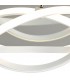 Flush Ceiling Light 30W LED 3000K, 2500lm, White, White Acrylic - 6