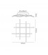 Ceiling 34W LED 3000K, 2600lm, Dimmable White, Frosted Acrylic - 2