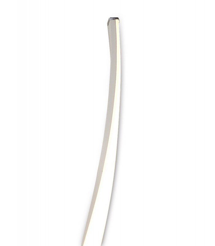 Floor Lamp 22W LED 3000K, 1800lm, Dimmable, White, Frosted Acrylic - 6