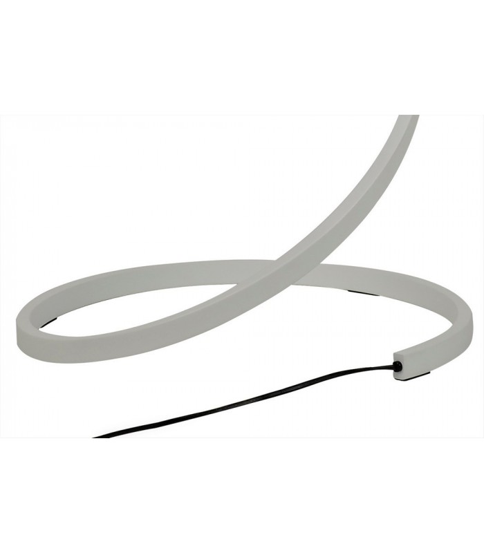 XL Floor Lamp 22W LED 3000K, 1800lm, Dimmable White, Frosted Acrylic - 3