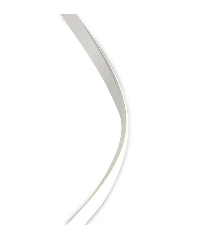 XL Floor Lamp 22W LED 3000K, 1800lm, Dimmable White, Frosted Acrylic - 6