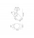Spotlight 1L 1 x E27 Max 40W (Not Incl) Silver - 2