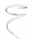 Floor Lamp 180cm, 42W LED, 3000K, 3360lm, Silver & Chrome - 4